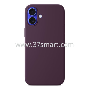 Compatibile iPhone 17 Silicone Case Purple