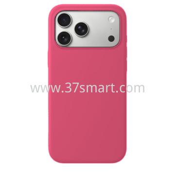 Compatibile iPhone 17 Pro Silicone Case Rose red