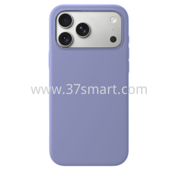 Compatibile iPhone 17 Pro Silicone Case Elegant purple