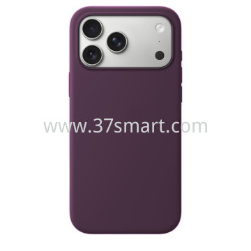 Compatibile iPhone 17 Pro Max Silicone Case Purple