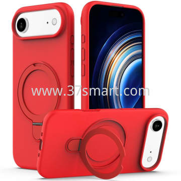 Skin Feel Ring Holder Magsafe Case for iPhone 17 Air Red