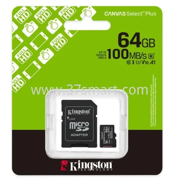 Kingston Micro SD Canvas Select Plus Gen3 SDCS3 64GB