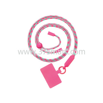 FAIRPLAY Phone strap 120cm FLORA Rose red