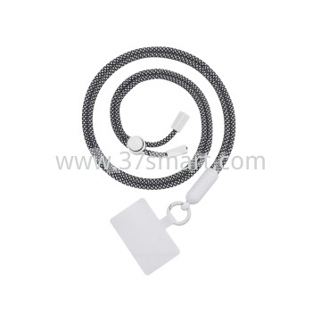 FAIRPLAY Phone strap 120cm FLORA White