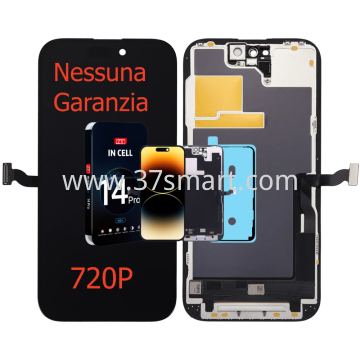 iPhone 14 Pro ZY HD Incell 720P(aSI) Lcd+Touch (Factory Price, NO WARRANTY) Black