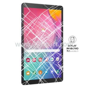 Samsung Tab A 10.1 2019 T515 Glass cracked, touch works Black