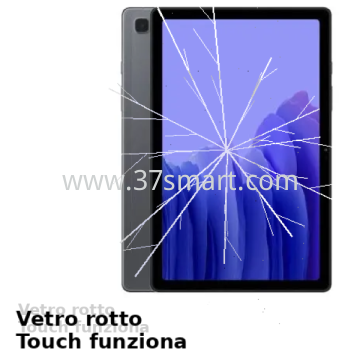 Samsung Tab A7 10.4 2020 T505 Glass cracked, Account locked Black