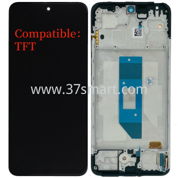 Redmi Note 14 4G Compatible OEM Oled Lcd+Touch+Frame (EU Version, Big Display) Black