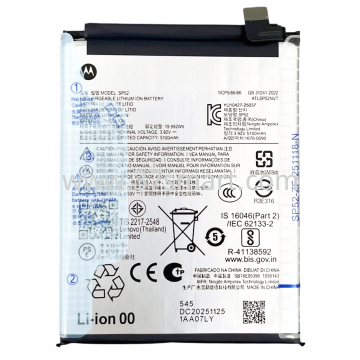 Motorola G77 G67 SP52 SB18E95396 Service Pack Battery Bulk