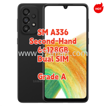Samsung Galaxy A33 5G A336 6+128GB Usato Phone Grade A Nero