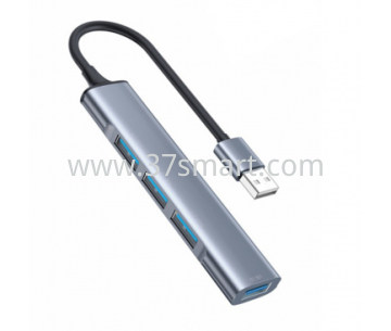 USB Hub Yesido HB18, 4in1 Grey