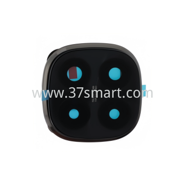 Redmi Note 14 Pro Plus Camera Lens+Frame Black