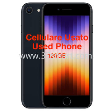 iPhone SE 2022 128GB Used Phone Grado A No Box Black