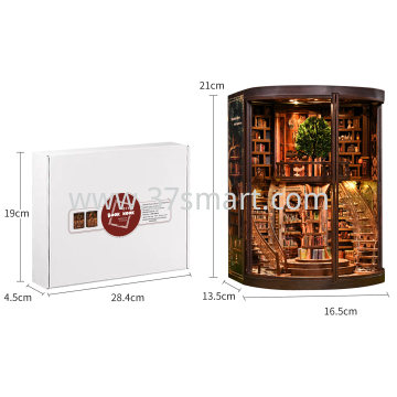DIY Wisdom Rings Miniature Library with LED AH01-005 Blister