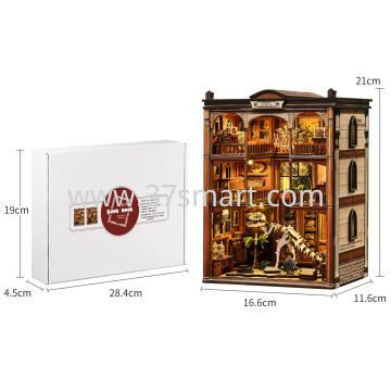 DIY Fossil Museum Miniature House with LED AH01-006 Blister