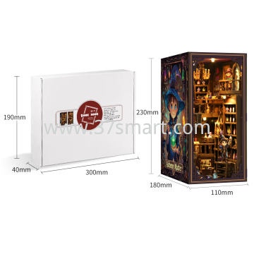 DIY Alchemy Master Book Nook with LED BV02-013 Blister