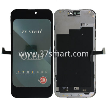 iPhone 15 Pro Max ZY Compatible 120hz Hard-Oled Lcd+Touch Black