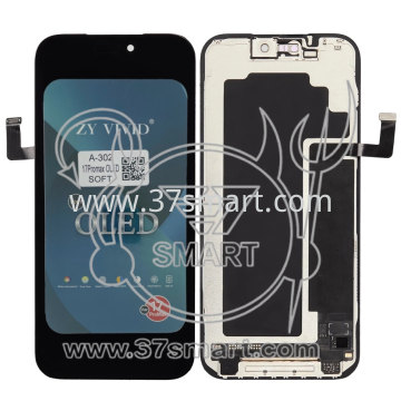 iPhone 17 Pro Max ZY Compatible Soft-Oled Lcd+Touch Black