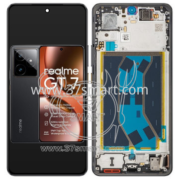 Realme GT 7 Service Pack Display Black