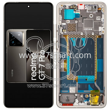 Realme GT 7 Pro Service Pack Display Titanio Naturale