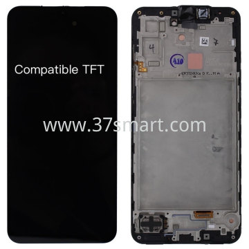 Samsung A17 4G 2025 A175 Compatible TFT Lcd+Touch+Frame Black
