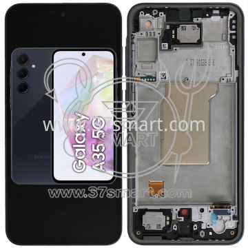 Samsung A35 5G 2024 A356 GH82-34221 Service Pack Display (Assembled) Black