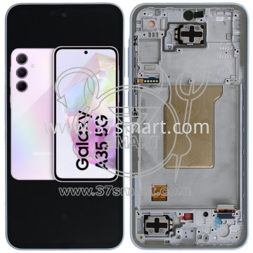 Samsung A35 5G 2024 A356 GH82-34221 Service Pack Display (Assembled) Purple