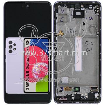 Samsung A52s 2021 A528B Compatible Oled Lcd+Touch+Frame Purple