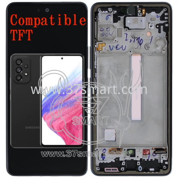 Samsung A53 5G 2022 A536 Compatible TFT Lcd+Touch+Frame Nero