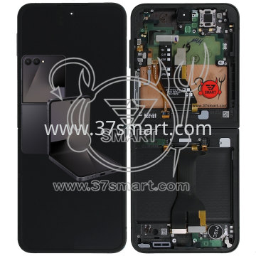 Samsung Z Flip 6 2024 F741 Service Pack Display Schwarz