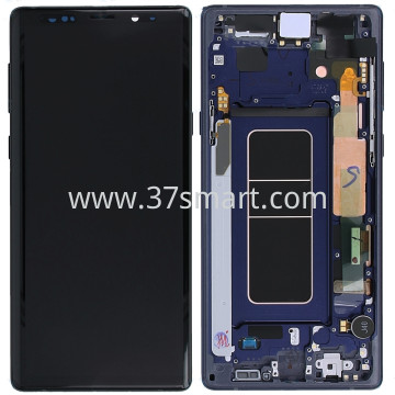 Samsung Note 9 N960F Service Pack Display (Assembled) Blue