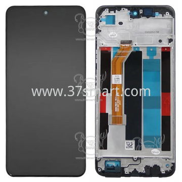 Realme C71 2025 Lcd+Touch+Frame Outsourced Original Black