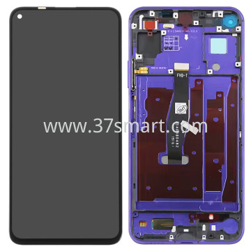Huawei Nova 5T Lcd+Touch+Frame Purple