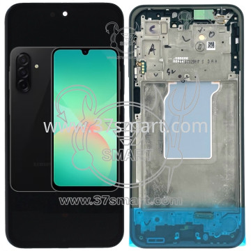 Samsung A26 5G A266 Compatible TFT Lcd+Touch+Frame Schwarz