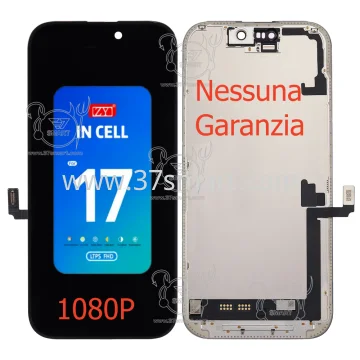 iPhone 17 ZY Incell Lcd+Touch 1080P (Factory Price, NO WARRANTY) Black