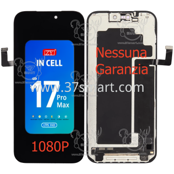 iPhone 17 Pro Max ZY Incell Lcd+Touch 1080P (Factory Price, NO WARRANTY) Black