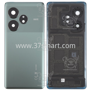 Realme GT 6 Cover Back+Camera Lens Black
