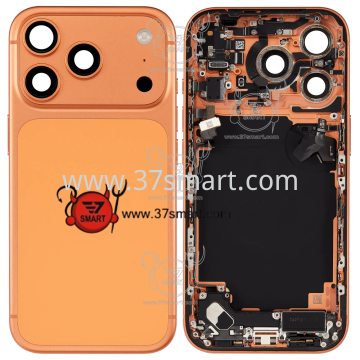 iPhone 17 Pro Cover Back+Flex Complete Removed From Phone Grade A Coral
