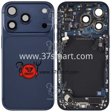 iPhone 17 Pro Cover Back+Flex Complete Removed From Phone Grade A Blue