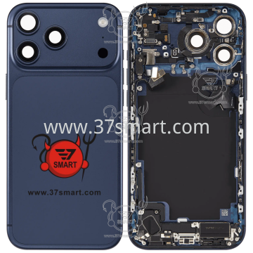 iPhone 17 Pro Max Cover Back+Flex Complete Removed From Phone Grade A Blue