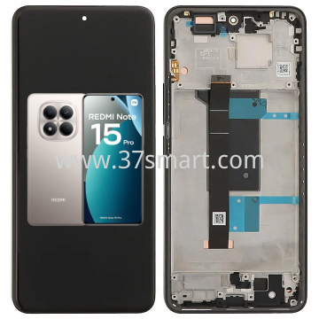 Redmi Note 15 Pro 4G Service Pack Display Natural Titanium