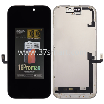 iPhone 16 Pro Max DD Compatible Soft Oled Lcd+Touch Black
