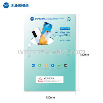 SUNSHINE SS-057H HD Hydrogel Film 120*180mm Bulk