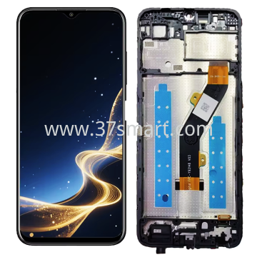 ZTE Blade A35e Lcd+Touch+Frame Black