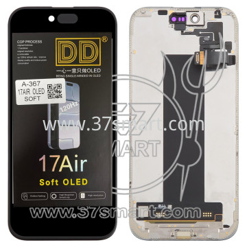iPhone 17 Air DD Compatible Soft Oled Lcd+Touch Black